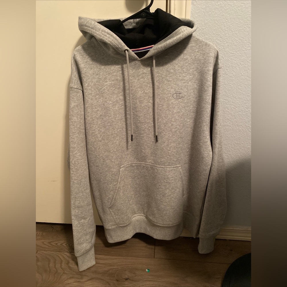 grey champion hoodie